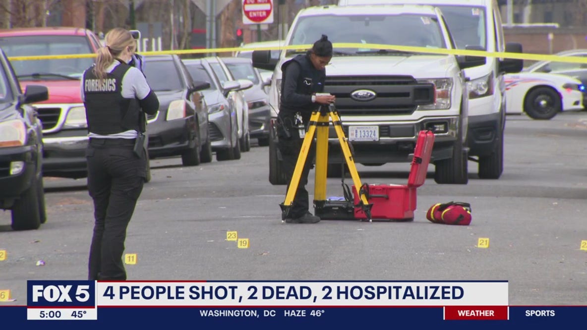 2 dead, 2 injured in mass shooting near Nationals Park in Southwest DC